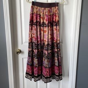 Soft Surroundings Boho Maxi Skirt